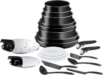 Tefal Ingenio Easy On L15994 – Комплект от 20 части тигани с подвижна дръжка