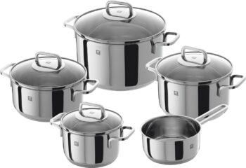 ZWILLING Quadro – Комплект от 5 тенджери неръждаема стомана