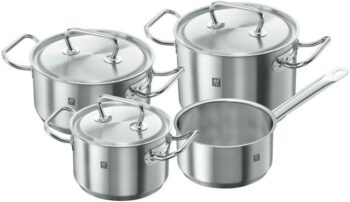 ZWILLING TWIN Classic – Комплект от 4 тенджери неръждаема стомана