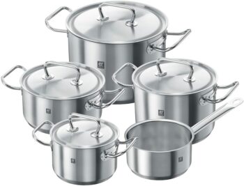 ZWILLING TWIN Classic – Комплект от 5 тенджери неръждаема стомана