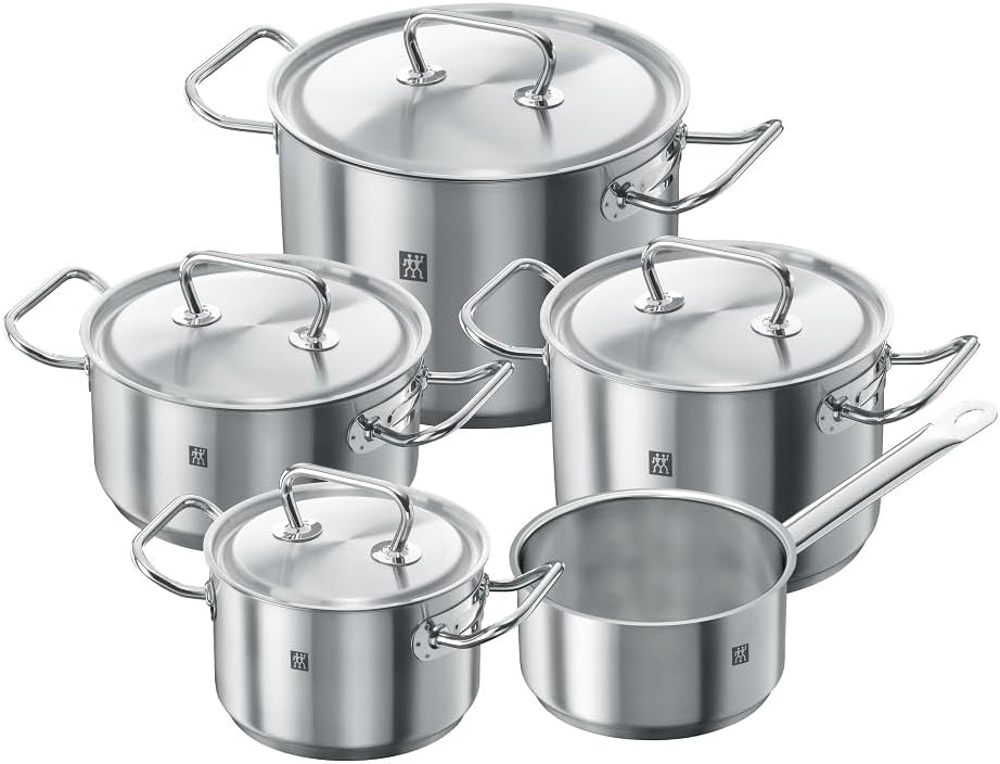 ZWILLING TWIN Classic – Комплект от 5 тенджери неръждаема стомана