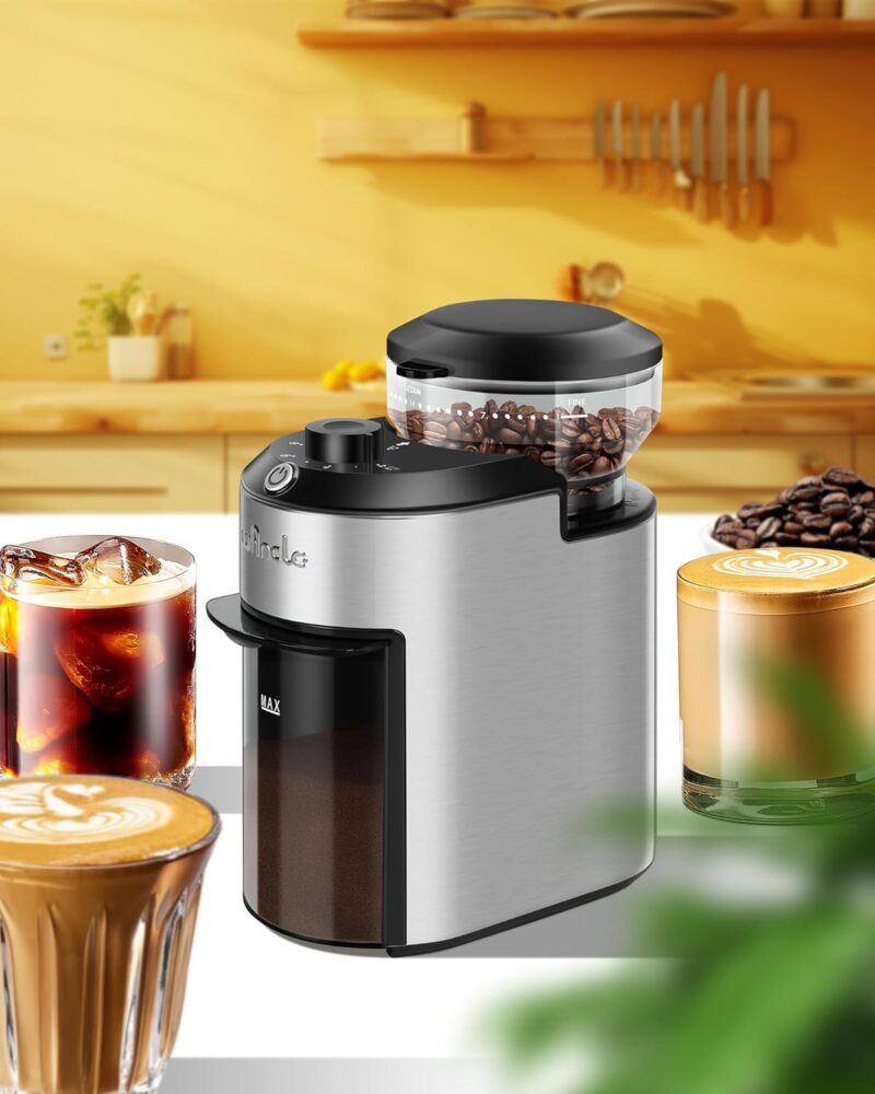 Електрическа кафемелачка Wancle CBG-8003 Electric Coffee Grinder 28 Настройки за смилане 1