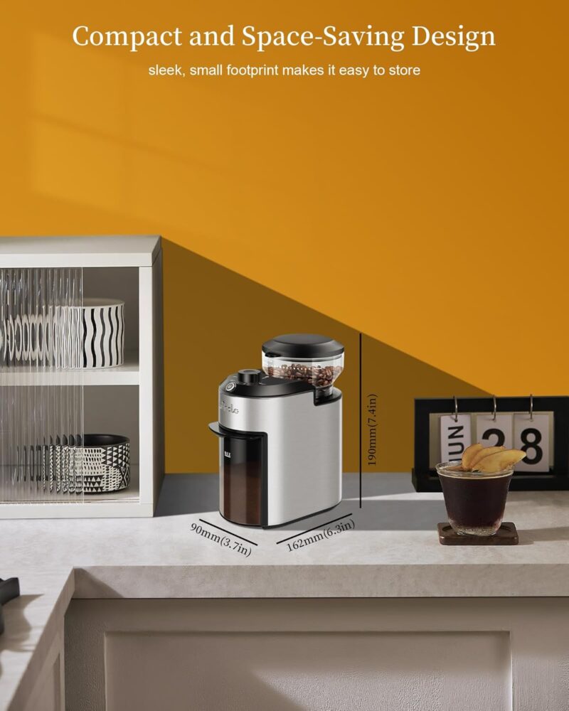 Електрическа кафемелачка Wancle CBG-8003 Electric Coffee Grinder 28 Настройки за смилане 4