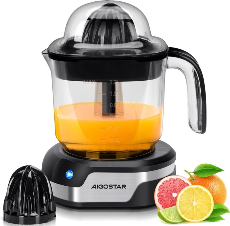 Електрическа сокоизстисквачка Aigostar Juicy Electric Citrus Juicer 1.2L