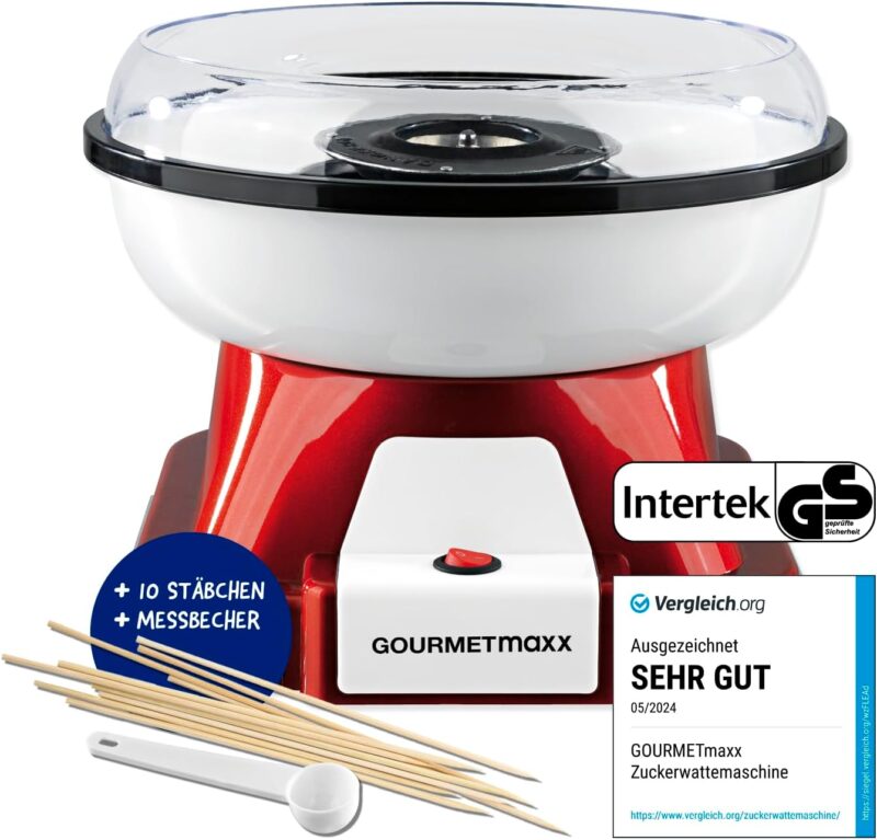 Машина за захарен памук GourmetMaxx 500W