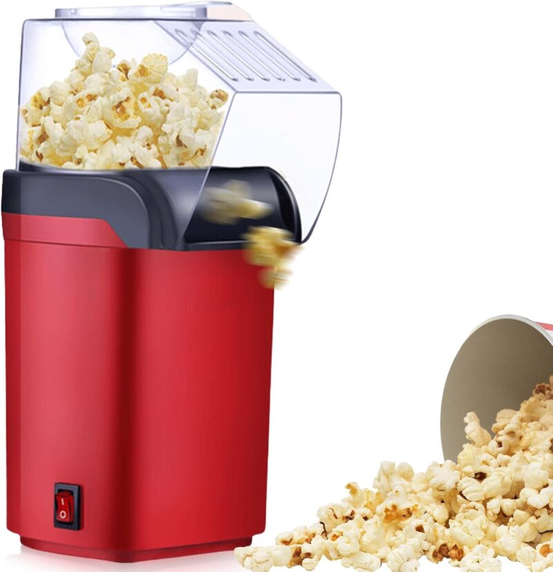 Машина за пуканки Asfrode Mini Hot Air Popcorn Machine 1200W
