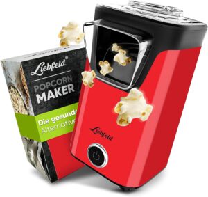 Машина за пуканки Liebfeld Popcorn Machine Red