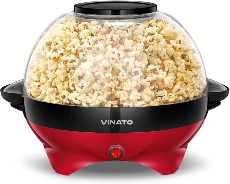 Машина за пуканки VINATO Popcorn Machine 5L