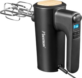 Миксер Bestron AHMD100SAT LCD Display 6 нива на скорост 400W Black