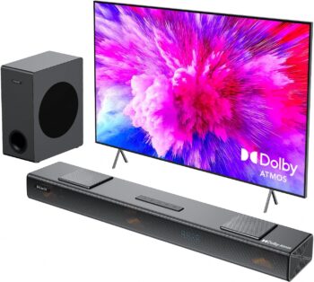Саундбар за телевизор Hiwill A312 3.1.2CH Dolby Atmos Soundbar & Subwoofer