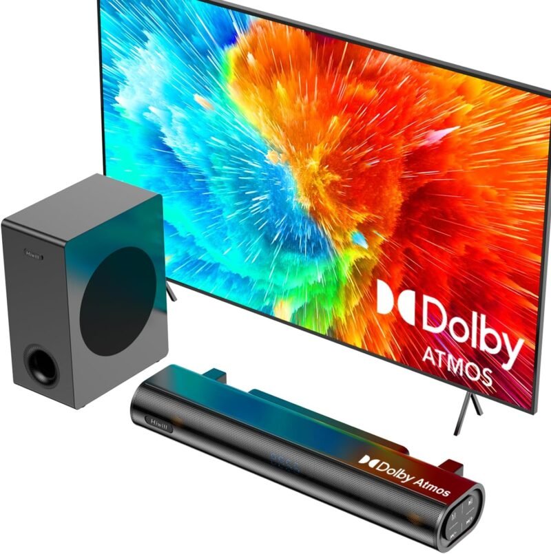 Саундбар за телевизор Hiwill HiElite A21 2.1CH Dolby Atmos Soundbar & Subwoofer