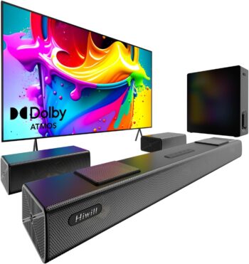 Саундбар за телевизор Hiwill HiElite A512 5.1.2CH Dolby Atmos Soundbar & Subwoofer