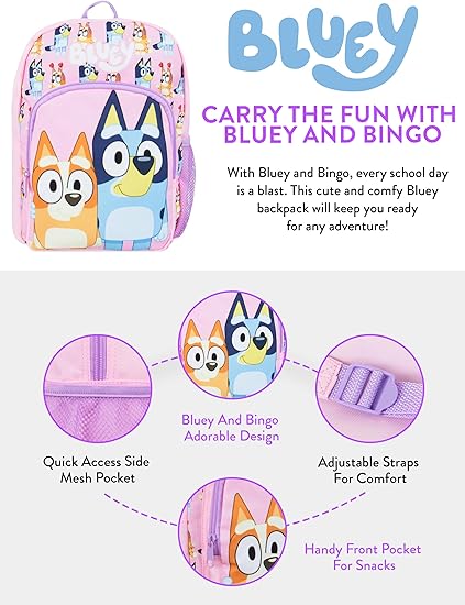 BlueY – Блуи Бинго Ученическа раница Момичета - Image 7