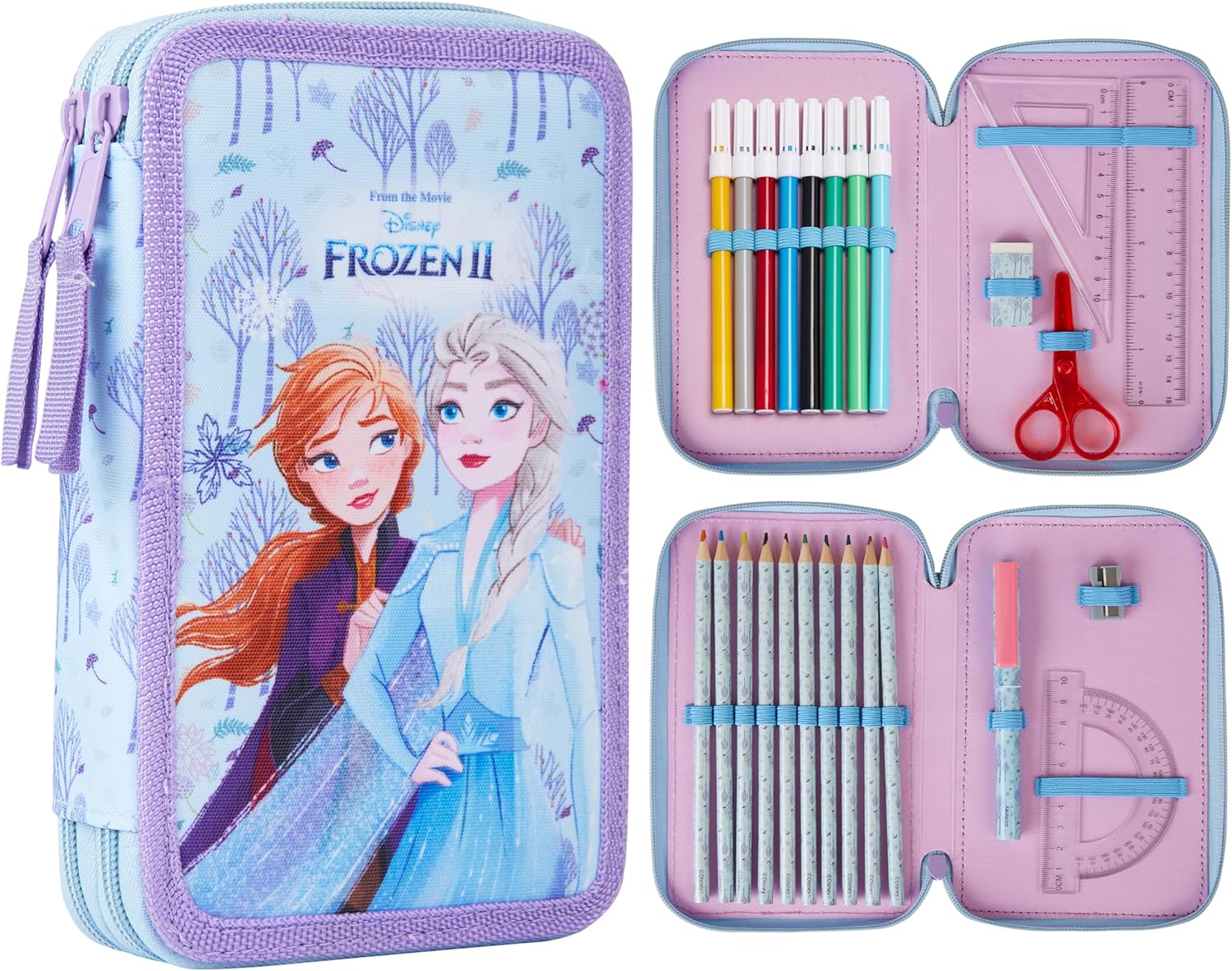 Disney – Несесер с пособия Замръзналото кралство Frozen Син