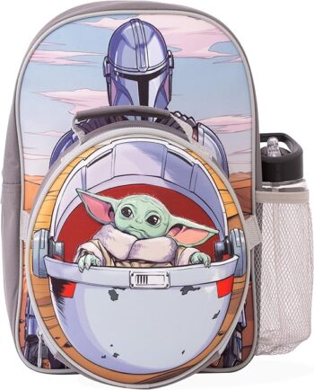 Disney – Ученическа раница Star Wars Baby Yoda Mandalorian