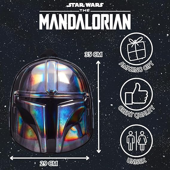 Disney – Ученическа раница Star Wars Mandalorian 3D - Image 4