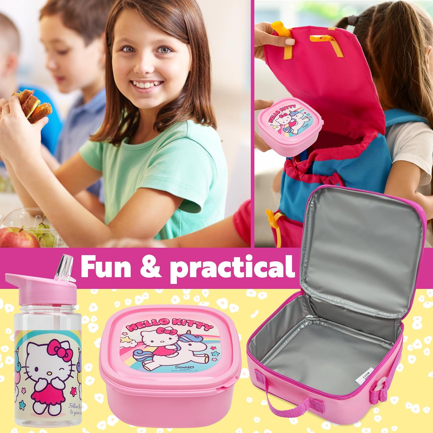 Get Trend - Hello Kitty Комплект детски кутии за обяд - Image 3