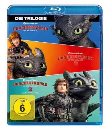 How to Train Your Dragon (Как да си дресираш дракон Колекция 1 - 3) Blu-Ray