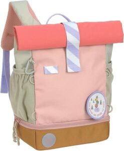 LÄSSIG – Nursery Ученическа раница Роза-Розово