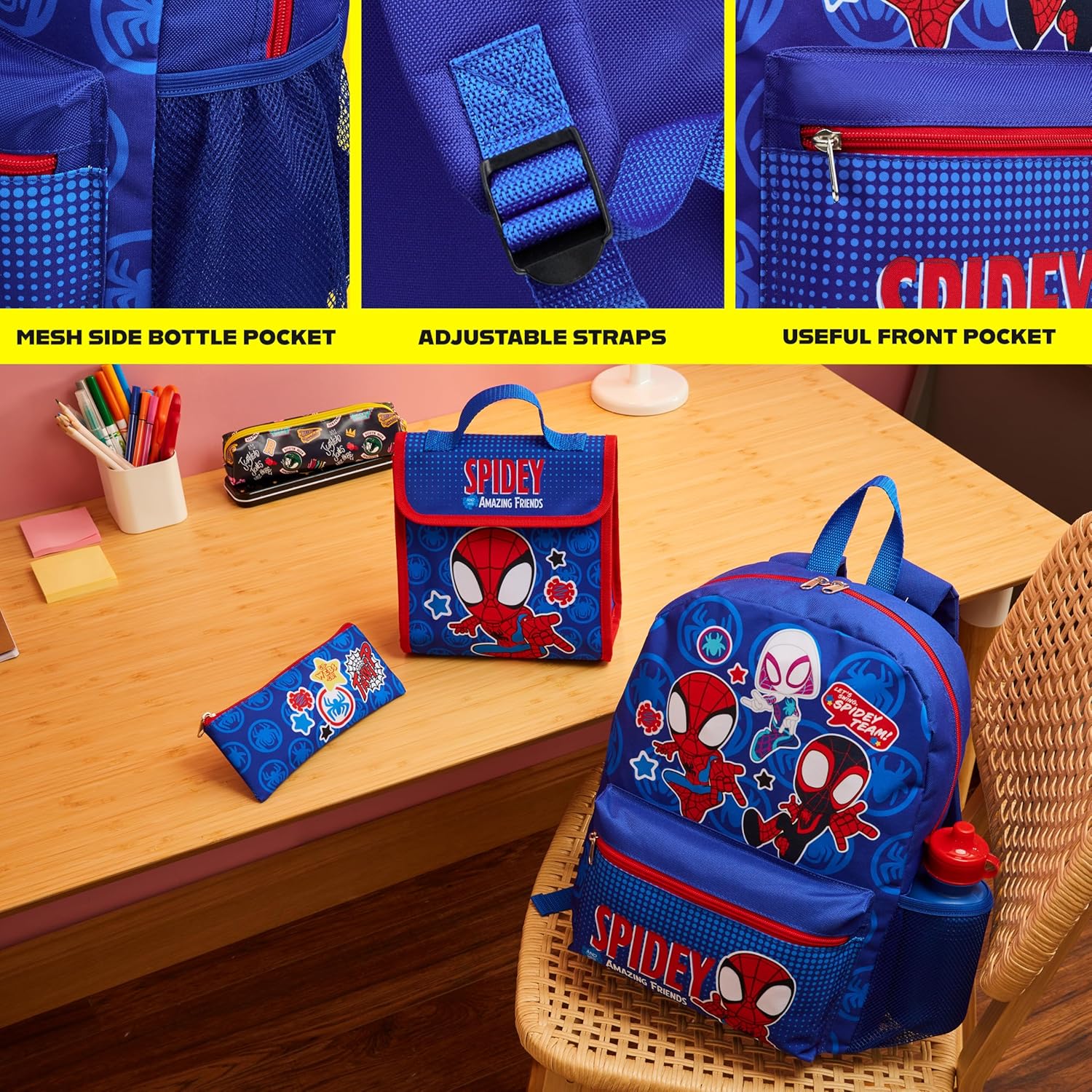 Marvel - Комплект Ученическа раница Spider-Man - Image 4
