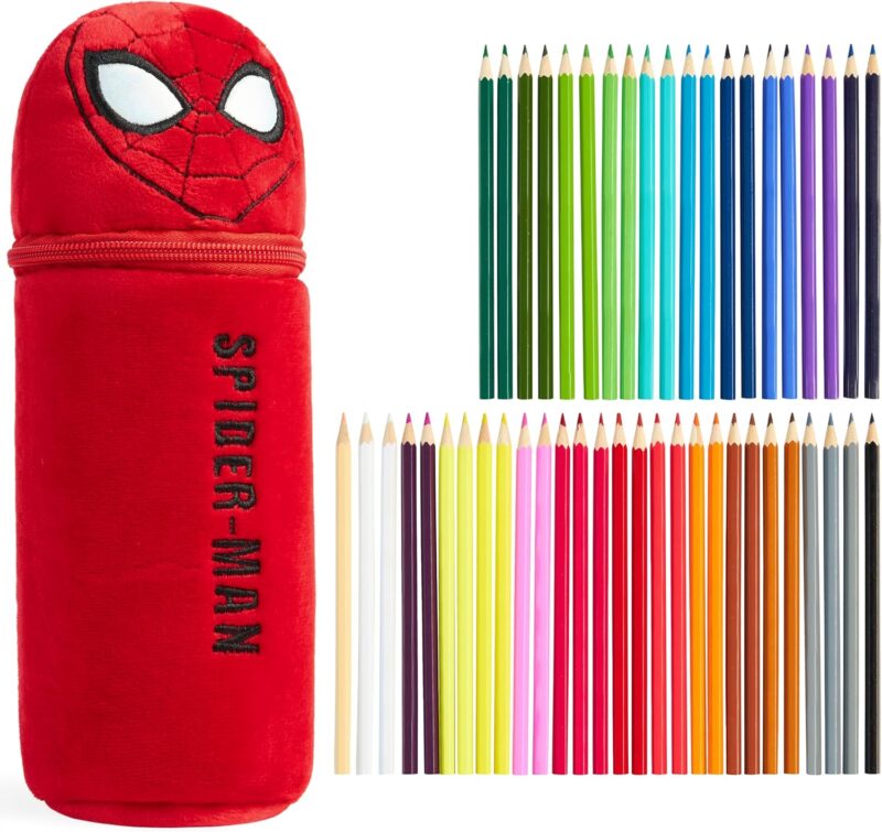 Marvel – Spider-Man Моливи за оцветяване, опаковка от 48 бр