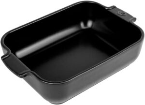 Peugeot – Appolia Керамична тава за печене с емайлирано покритие 25 x 16.8 см Black