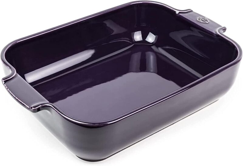 Peugeot - Appolia Керамична тава за печене с емайлирано покритие 32 x 21.7 см Aubergine