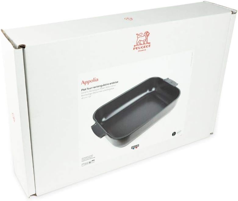 Peugeot - Керамична тава за печене с емайлирано покритие 40 x 27 см Grey - Image 4