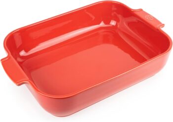 Peugeot - Керамична тава за печене с емайлирано покритие 40 x 27 см Red