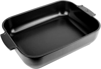 Peugeot - Керамична тава за печене с емайлирано покритие 40 x 27 см Satin Black