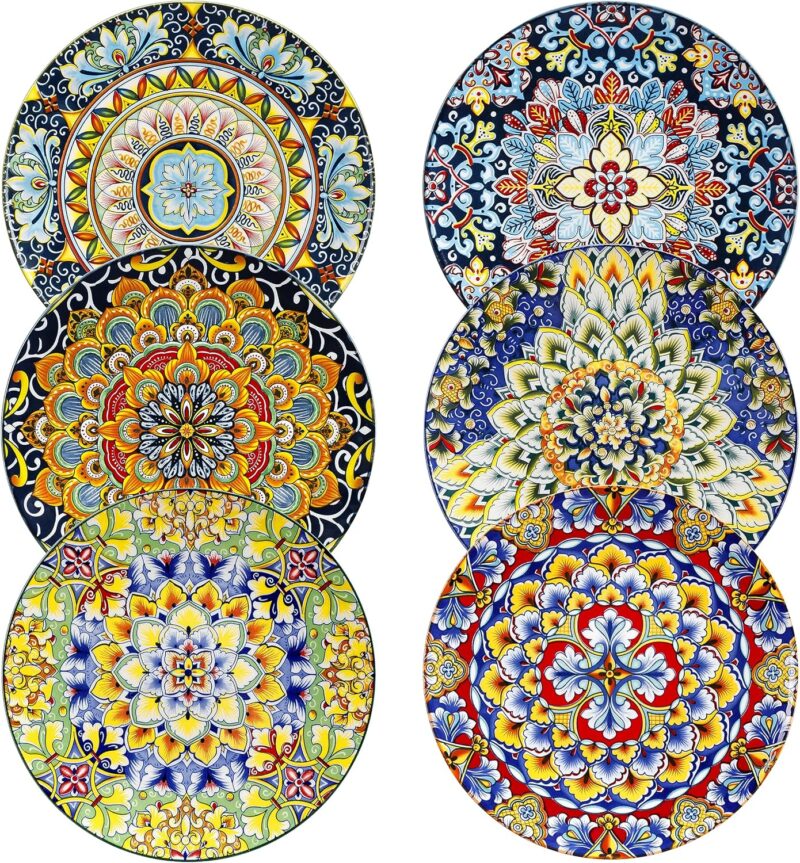 Vancasso SIMI - Комплект от 6 порцеланови чинии 21 см