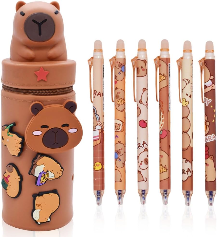 Capybara - Капибара детски силиконов калъф за моливи