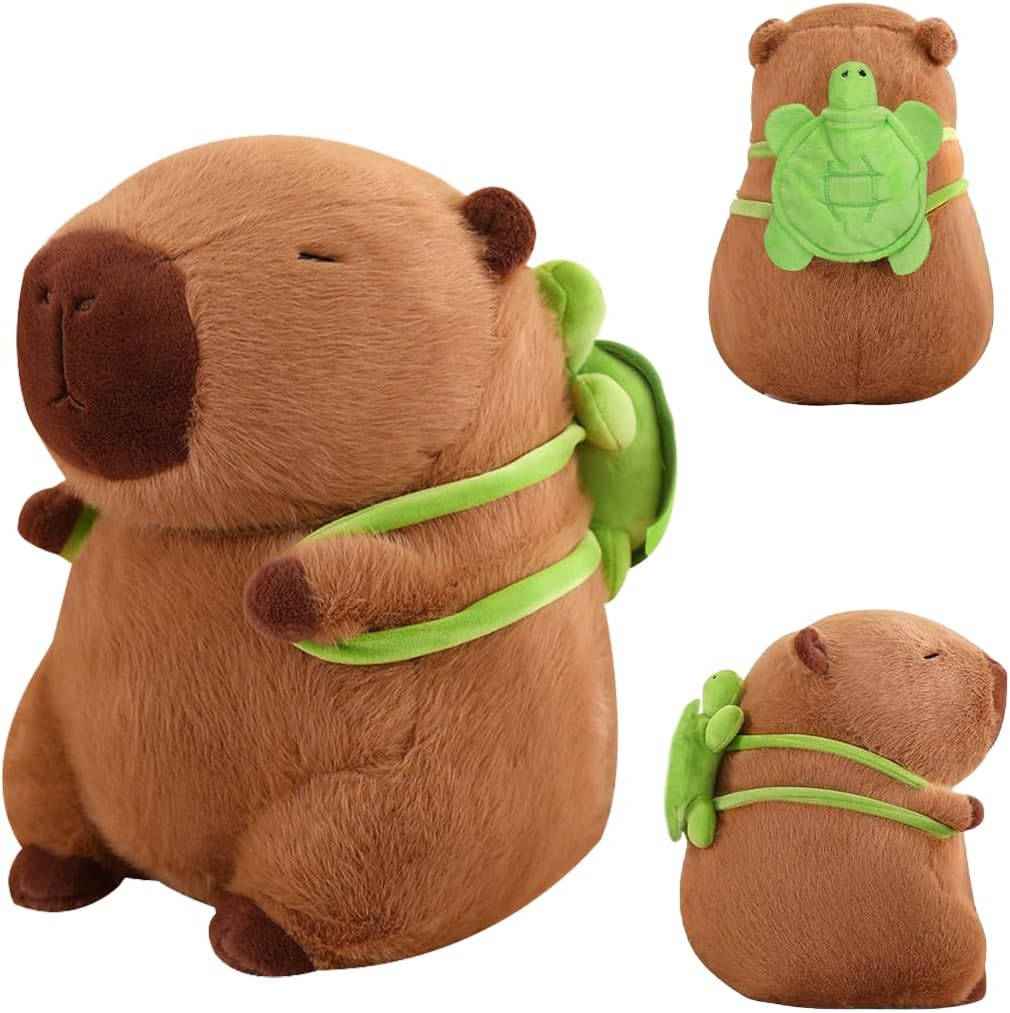 VerLuky - Плюшена Играчка Капибара с раница 23 см