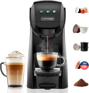 Кафемашина с капсули CAPXSNOB – SV835L Warriors1 20 Bars 5-in-1 Capsule Machine Черна