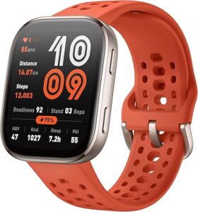 Смарт часовник Amazfit – Bip 6 1,97 inch AMOLED GPS Червен