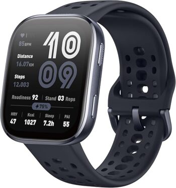 Смарт часовник Amazfit - Bip 6 1,97 inch AMOLED GPS Черен
