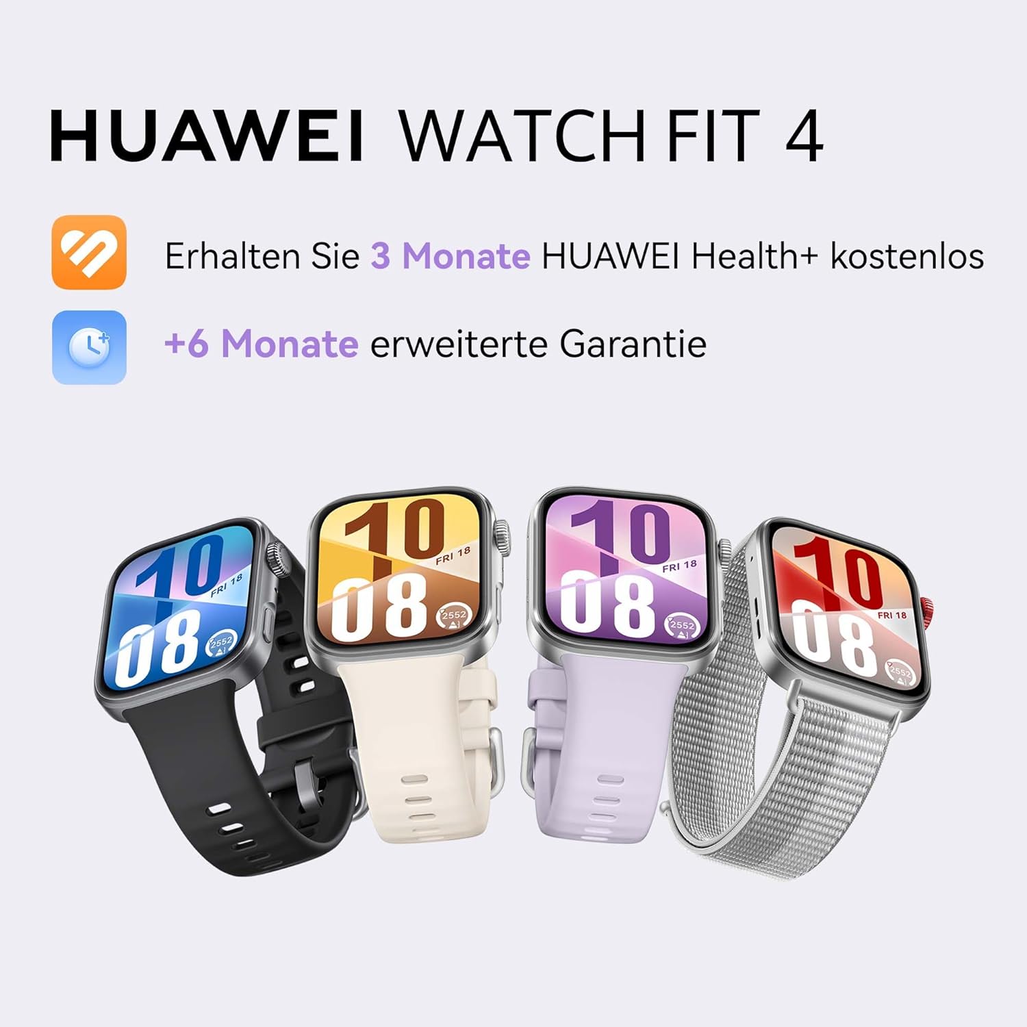 Смарт часовник HUAWEI Watch FIT 4 1,82 inch AMOLED Display Лилав - Image 2
