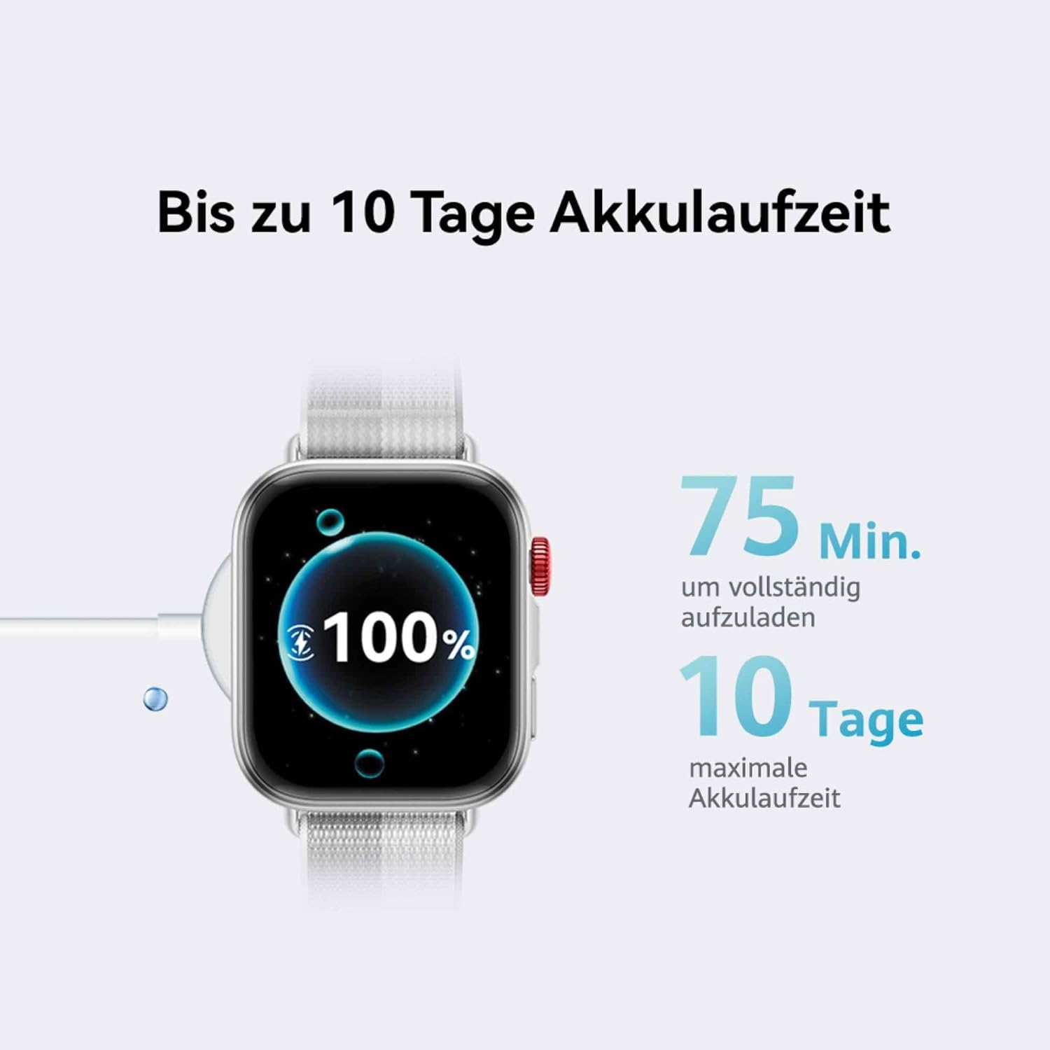 Смарт часовник HUAWEI Watch FIT 4 1,82 inch AMOLED Display Лилав - Image 6