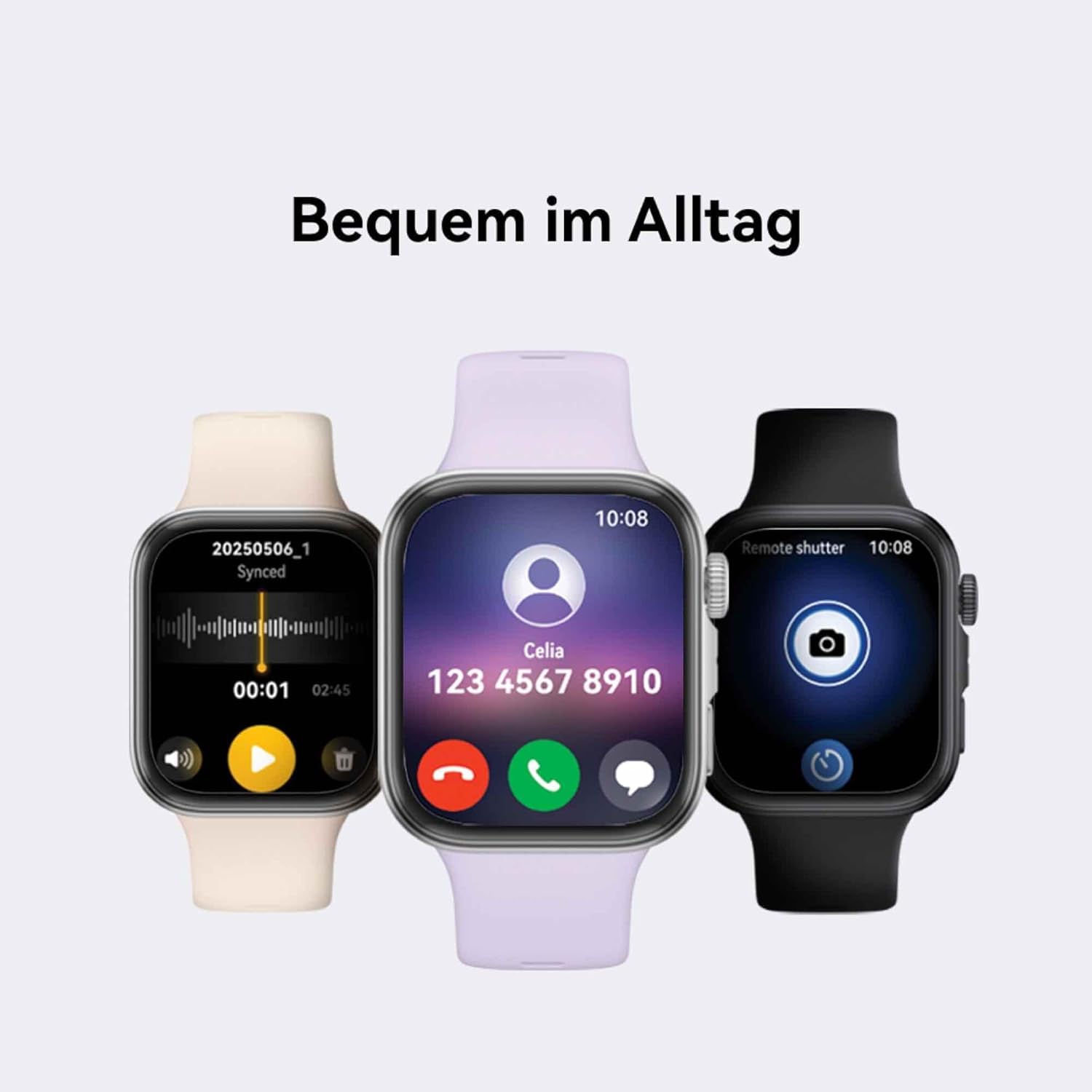 Смарт часовник HUAWEI Watch FIT 4 1,82 inch AMOLED Display Лилав - Image 7