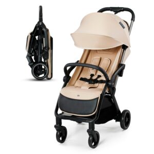 Лятна количка KinderKraft – APINO 22 кг Бежова