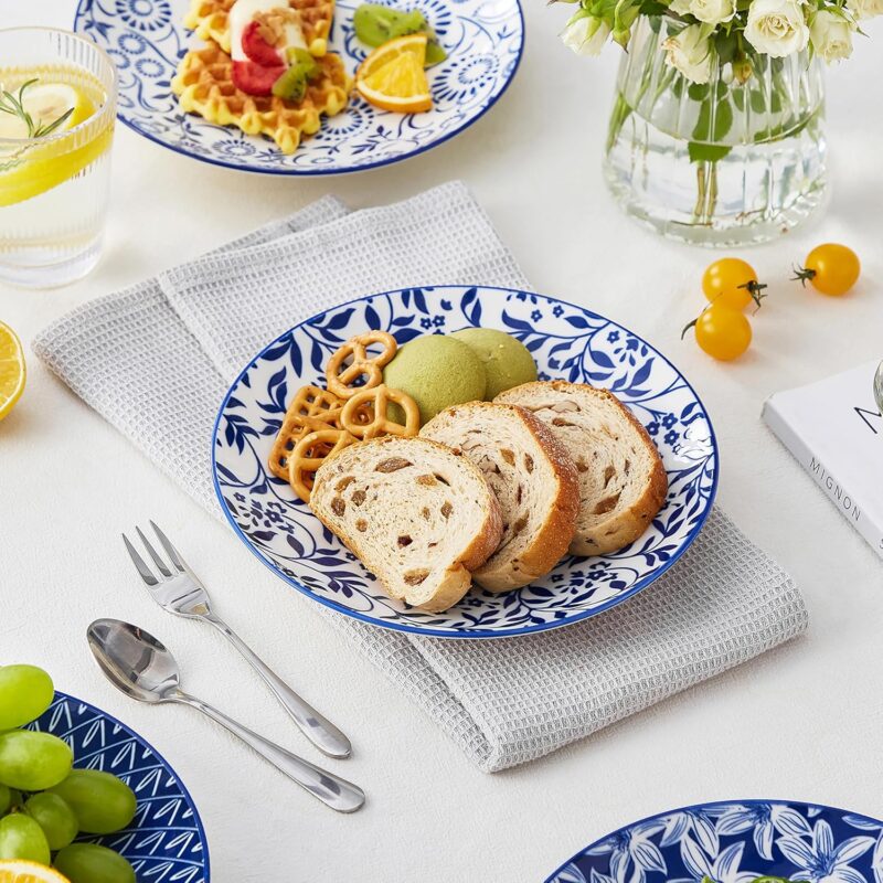 Vancasso Selene – Комплект от 6 порцеланови чинии 21 см 5