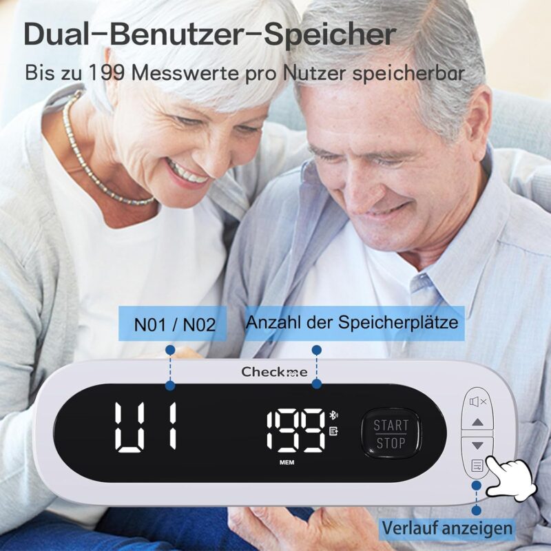 Апарат за кръвно налягане CheckMe BP2A Nexus Wireless Automatic 2