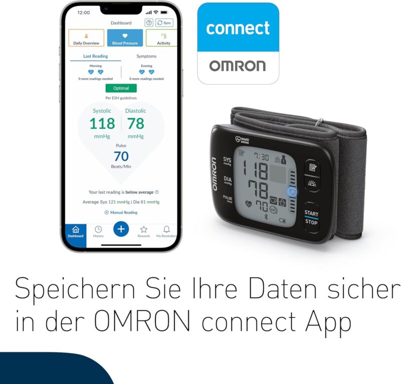 Апарат за кръвно налягане OMRON RS7 2