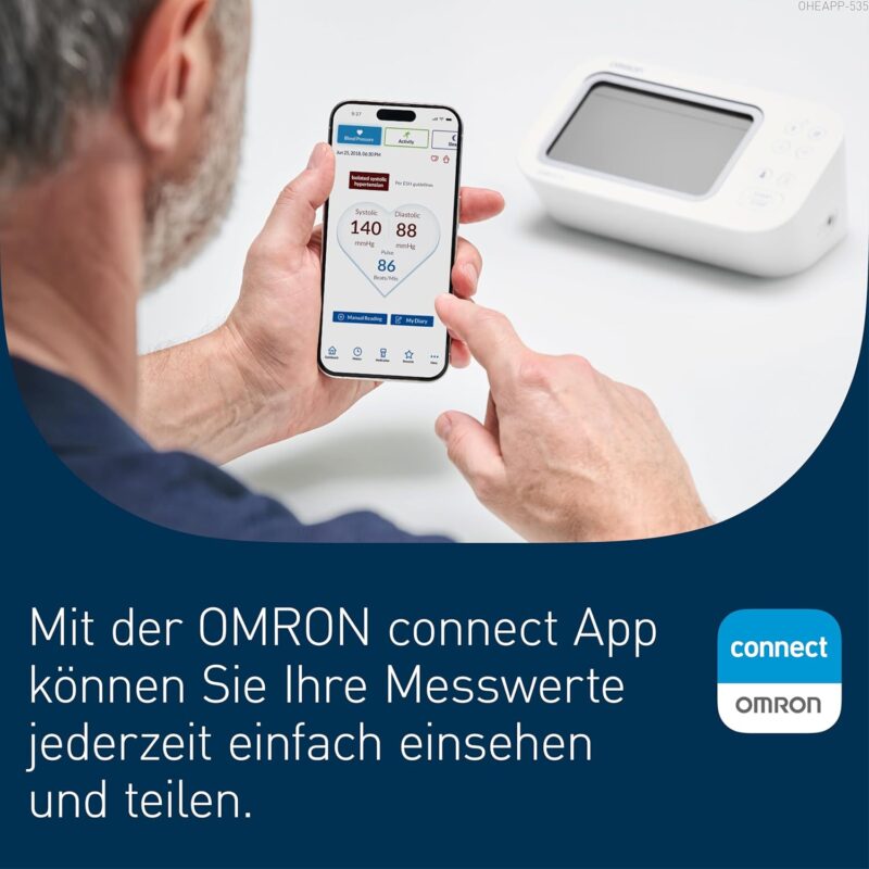 Апарат за кръвно налягане OMRON X7 Smart 4
