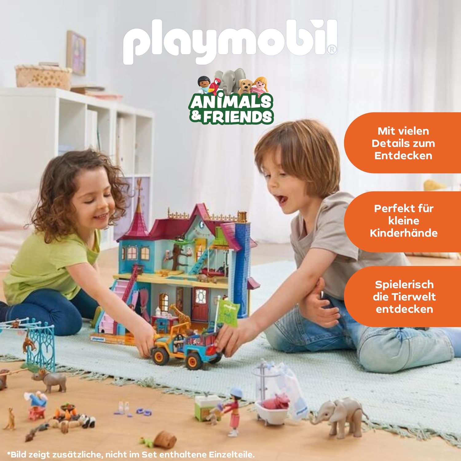 Playmobil Animals & Friends - Къпане на животни (71950) - Image 3