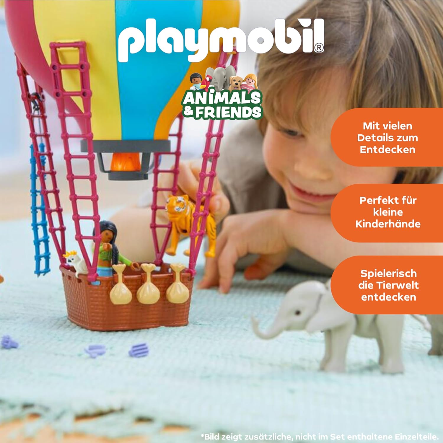 Playmobil Animals & Friends - Пътуване с балон (71853) - Image 3