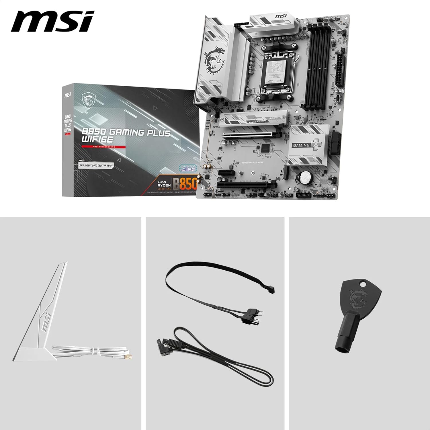 Дънна платка MSI B850 Gaming Plus WIFI6E AMD AM5 DDR5 PCIe 4.0 Wi-Fi 6E - Image 7