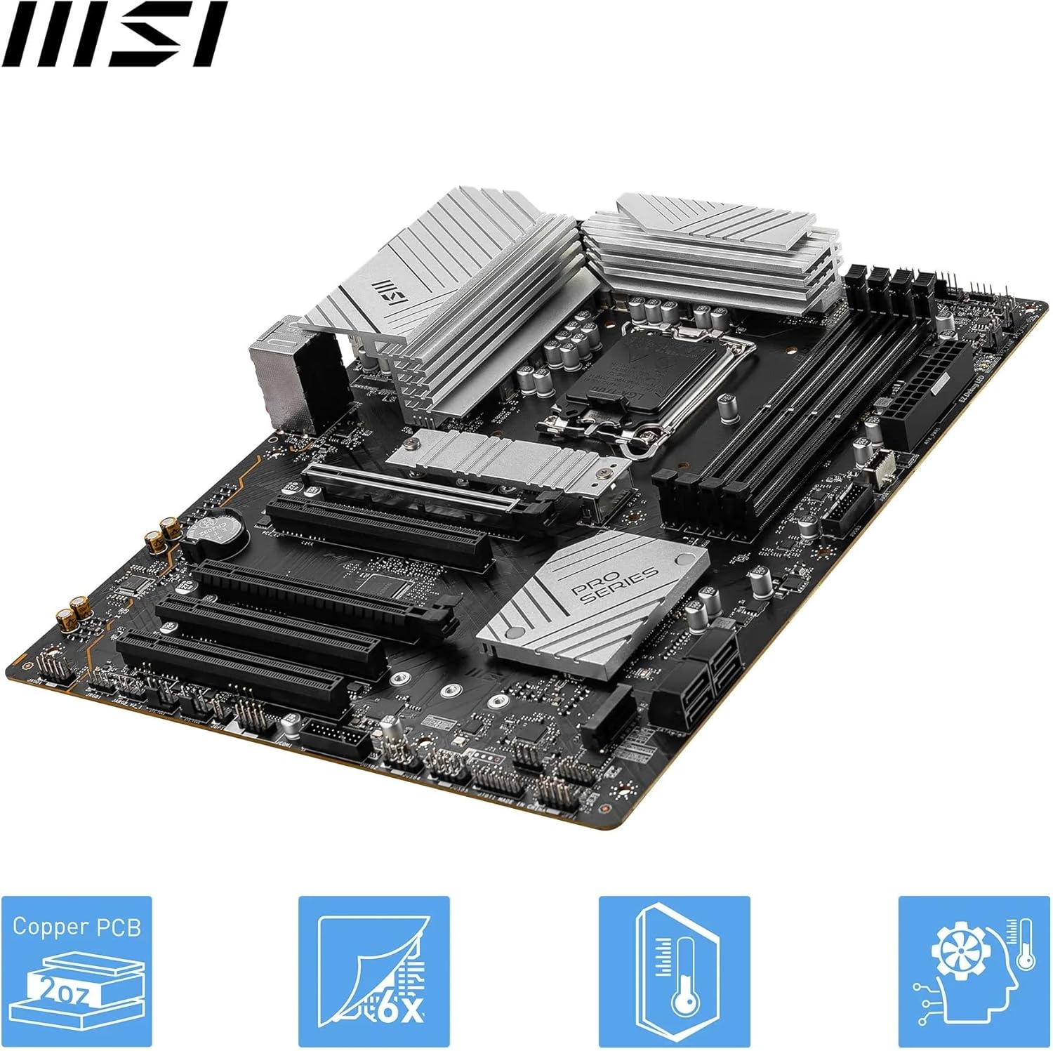 Дънна платка MSI PRO B760-P II Intel LGA 1700 DDR5 PCIe 4.0 - Image 5