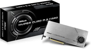 Контролер ASRock Hyper Quad M.2 Card PCIe Gen4