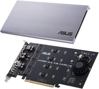 Контролер ASUS Hyper M.2 x16 PCIe 3.0 x4 Expansion Card V2